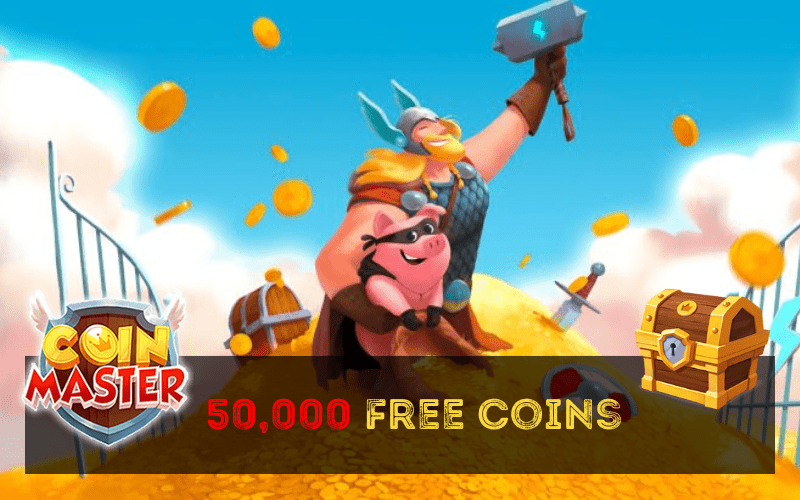 50000 free spins coin master links